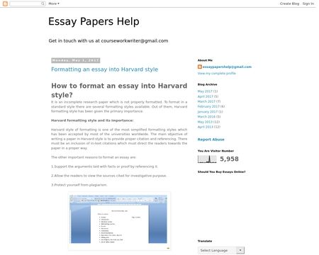 website thubmnail of Essays Papers Help