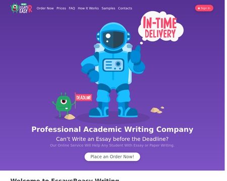 website thubmnail of Essays R Easy