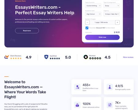 website thubmnail of Essays Writers