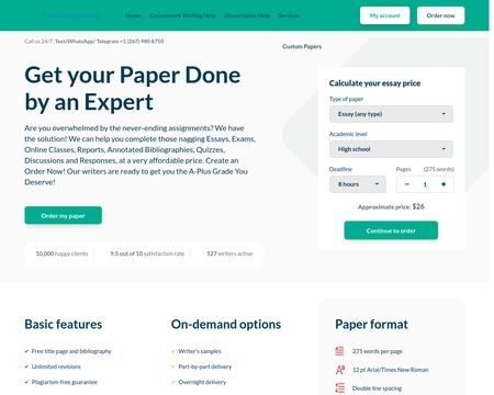 website thubmnail of Essaywritingpals