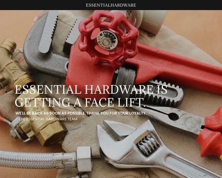 website thubmnail of Essential Hardware