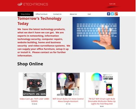 website thubmnail of Etechtronics