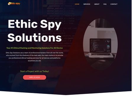 website thubmnail of Ethic Spy