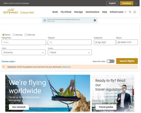 website thubmnail of Etihadairways
