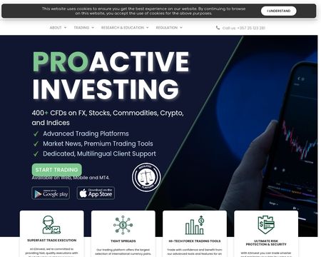 website thubmnail of Eu.ezinvest