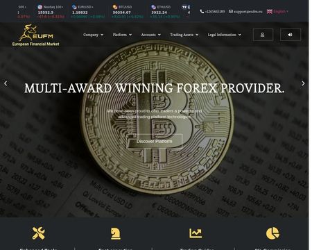 website thubmnail of European Financial Market