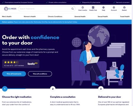 website thubmnail of Eumeds