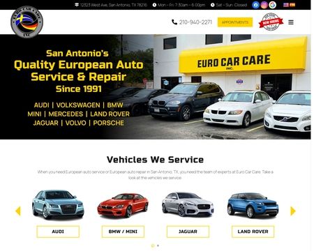 website thubmnail of Eurocareauto