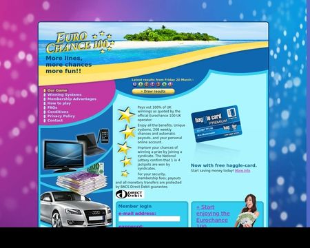 website thubmnail of Euro Chance 100