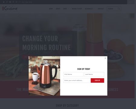 website thubmnail of Euro Cuisine