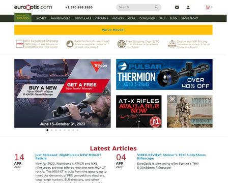 website thubmnail of Eurooptic