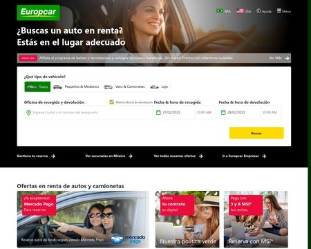 website thubmnail of Europcar.com.mx