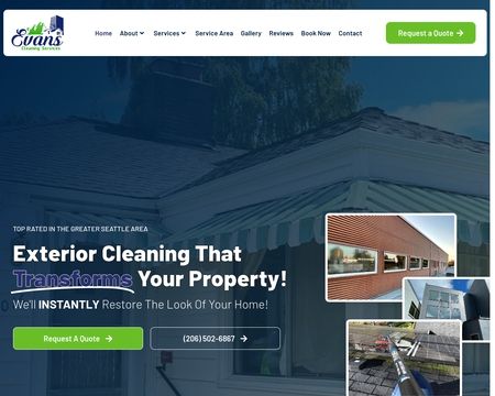 website thubmnail of Evanscleaningservice