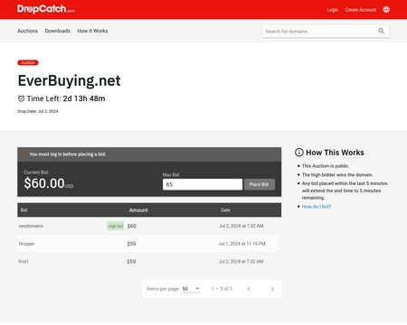 website thubmnail of Everbuying.net