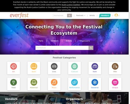 website thubmnail of Everfest