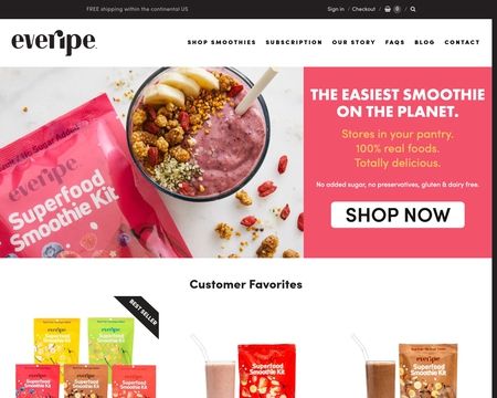 website thubmnail of Everipe