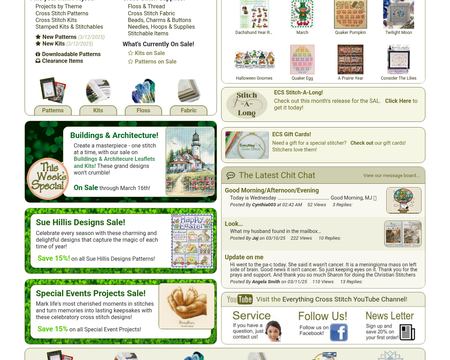 website thubmnail of EverythingCrossStitch
