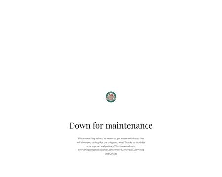 website thubmnail of Everything Old