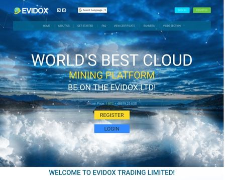 website thubmnail of Evidox.ltd