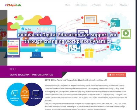 website thubmnail of Evidyalab