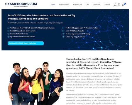 website thubmnail of Examebooks