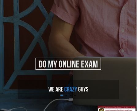 website thubmnail of Examonlinehelp.xyz