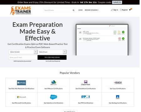 Exams Trainer