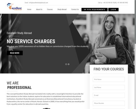website thubmnail of Excellentstudyabroad
