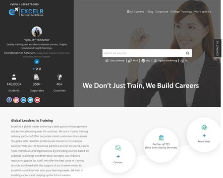 website thubmnail of ExcelR - Data Science, Data Analytics Course Training in Bangalore