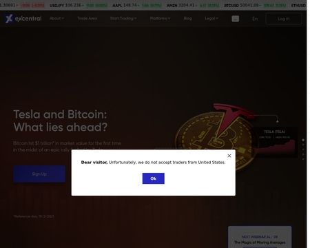 website thubmnail of Excentral