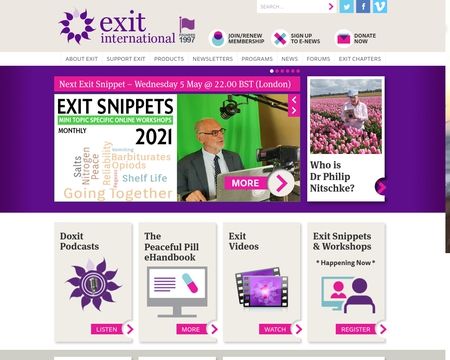 website thubmnail of Exitinternational.net