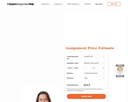 website thubmnail of Expert Assignment Help