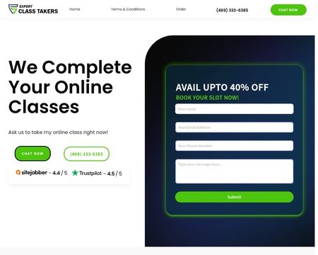 website thubmnail of Expert Class Takers