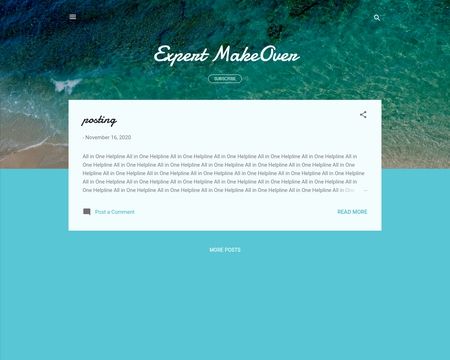 website thubmnail of Expert MakeOver