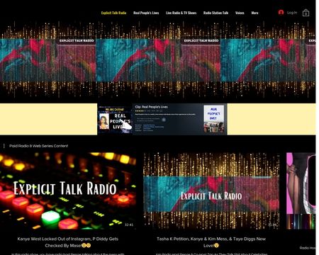 website thubmnail of Explicittalkradio