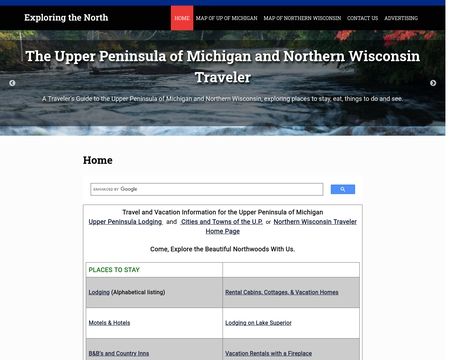 website thubmnail of ExploringTheNorth