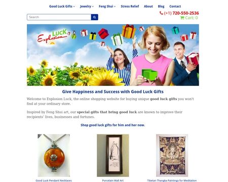 website thubmnail of Explosion Luck
