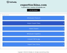 Thumbnail of ExportToChina.com