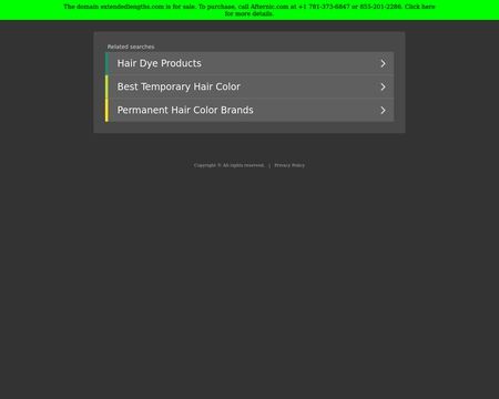 website thubmnail of Extended Lengths