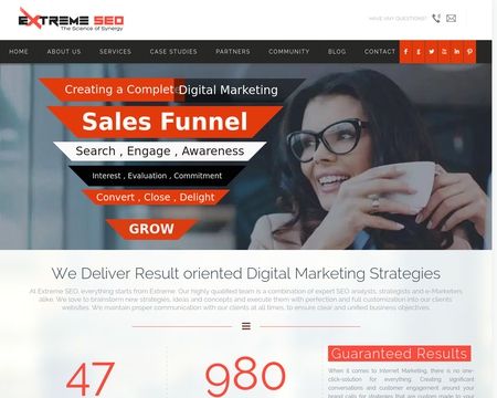 website thubmnail of Extreme SEO