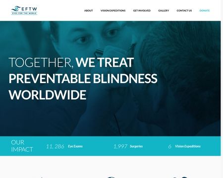 website thubmnail of Eyesfortheworld.org
