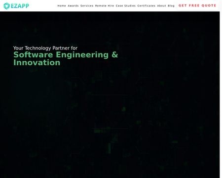 website thubmnail of Ezapp Solution