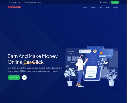 website thubmnail of Ezedclicks