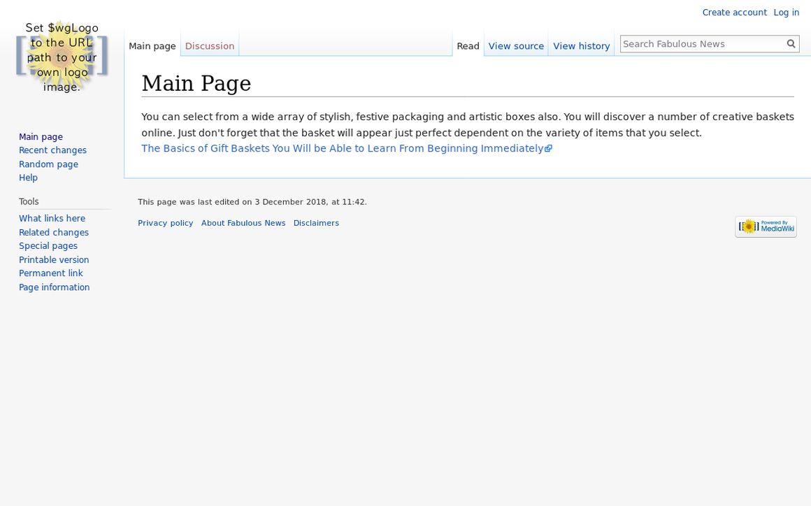 website thubmnail of Fabnews.faith