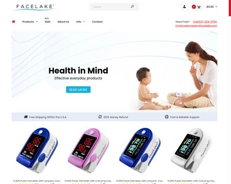 website thubmnail of Facelake