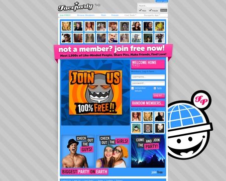 website thubmnail of Faceparty