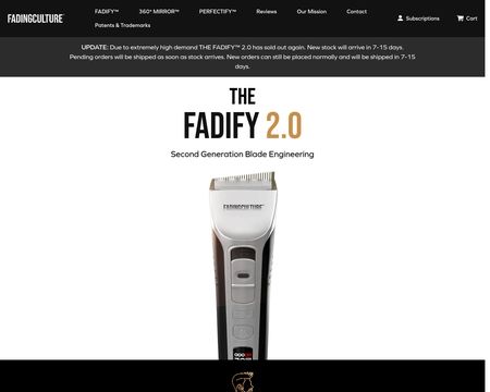 website thubmnail of Fading-culture