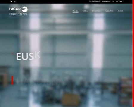 website thubmnail of Fagor