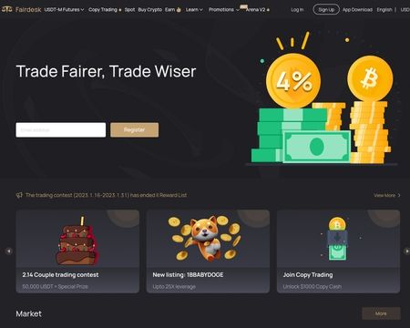 website thubmnail of Fairdesk