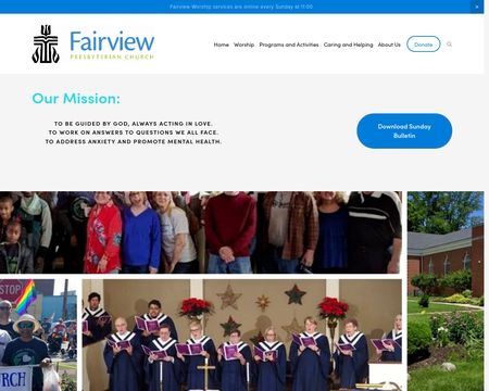 website thubmnail of Fairviewpresbyterian.org